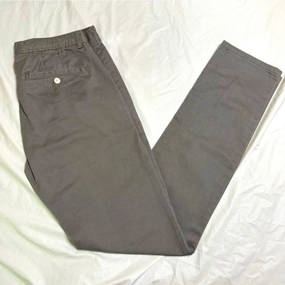 Men's Gray Topman Skinny Chino Pants Size 30.